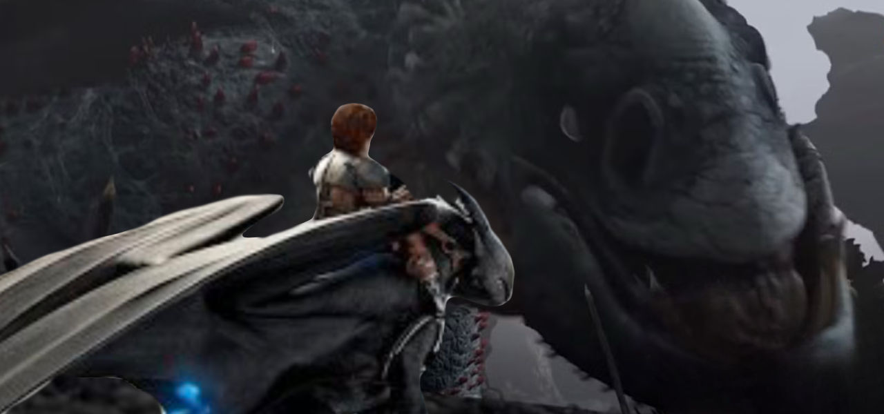 Hiccup and Toothless face Red Death by Draco-Awesomeness on DeviantArt