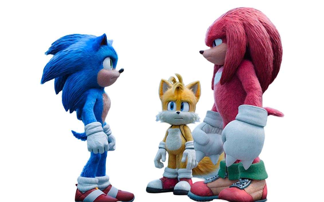 Sonic, Tails and Knuckles by Draco-Awesomeness on DeviantArt