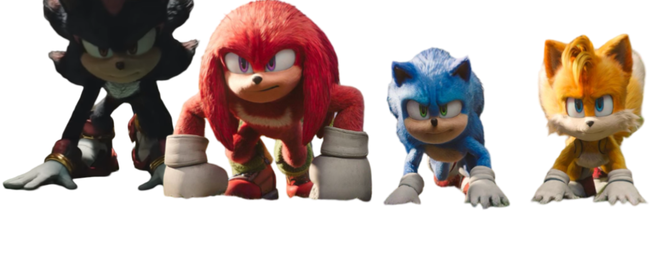 Sonic, Tails, Knuckles and Shadow by Draco-Awesomeness on DeviantArt