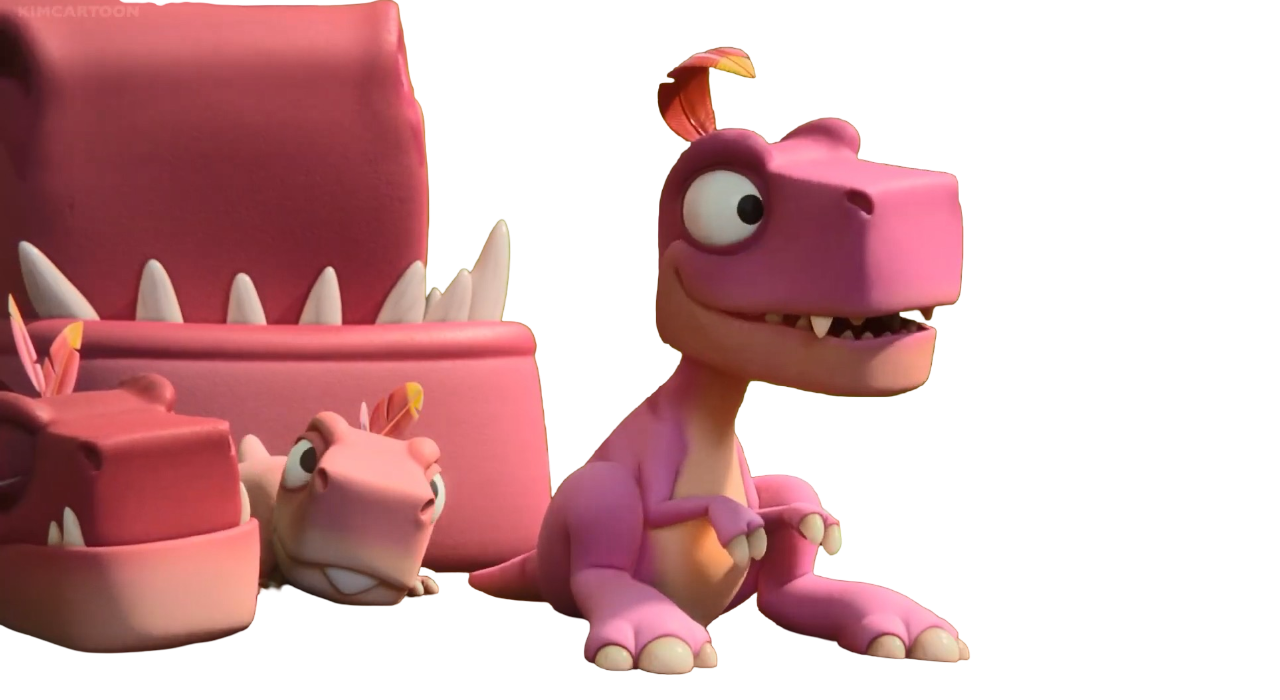 Mama Rex Pink, Red, purple and mama T. rex by Draco-Awesomeness on DeviantArt