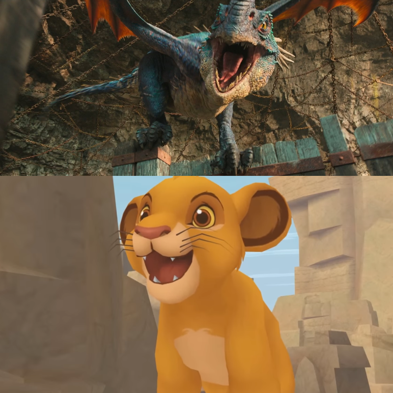 Simba amazed at live action Deadly Nadder by Draco-Awesomeness on ...