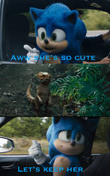 Sonic wants to keep Dolores!