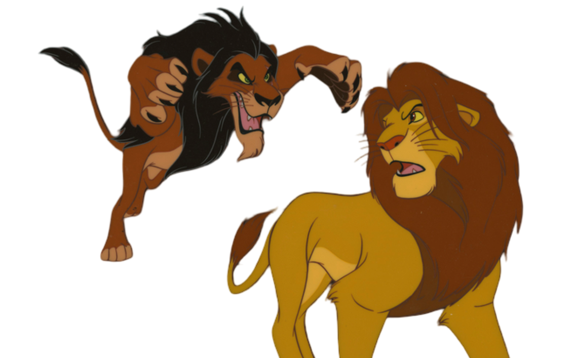 Simba Attacks Scar attacks Simba by Draco-Awesomeness on DeviantArt
