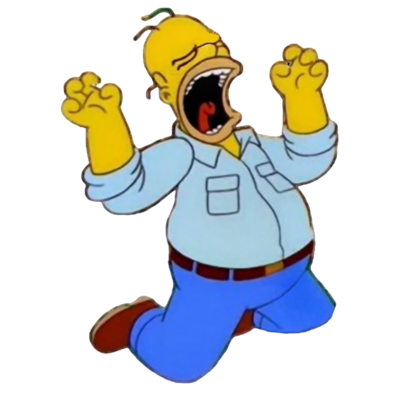 Homer Rage Neck Homer by Draco-Awesomeness on DeviantArt