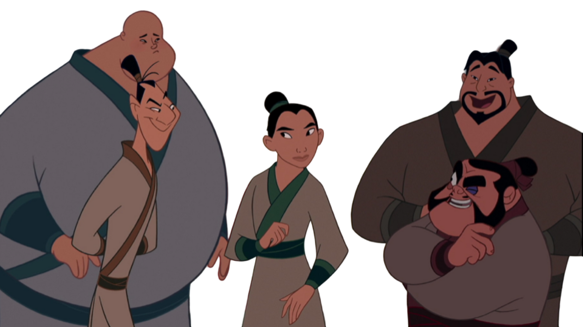 Chien Po Mulan, Ling, Yao and Chien Po by Draco-Awesomeness on DeviantArt