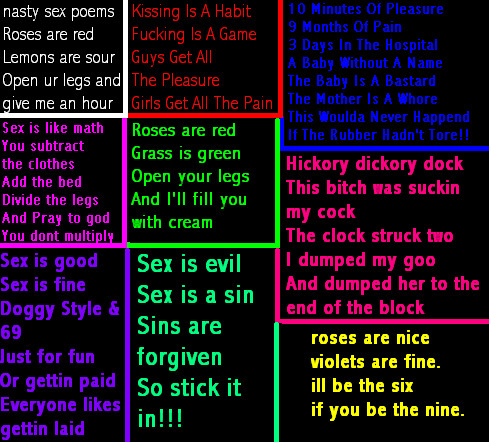 nasty+sex+poems.