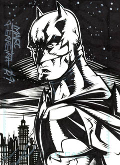 Comissioned Batman sketchcard