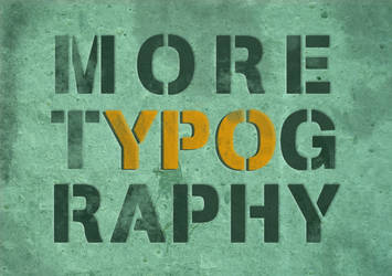 More Typography