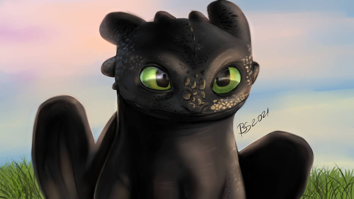 Fan art toothless by BiancaSardinha on DeviantArt