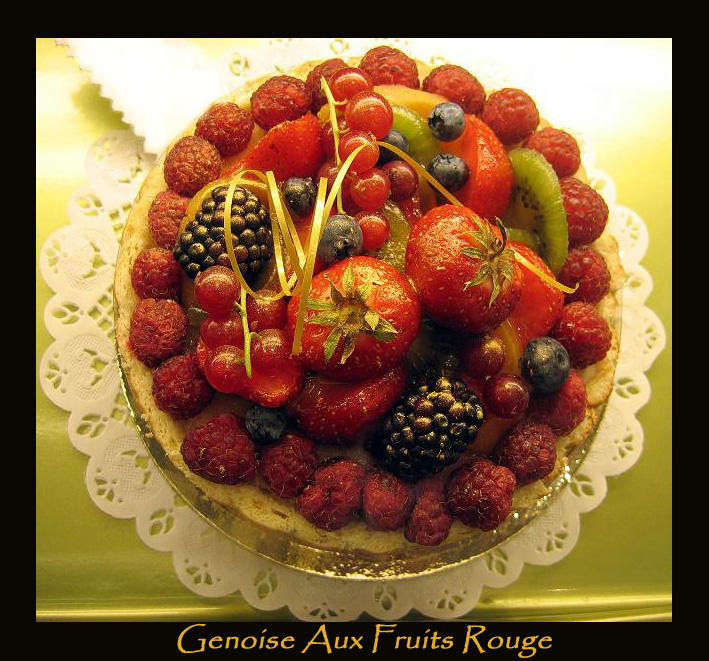 Genoise Aux Fruits Rouge by TWWSTFF on DeviantArt