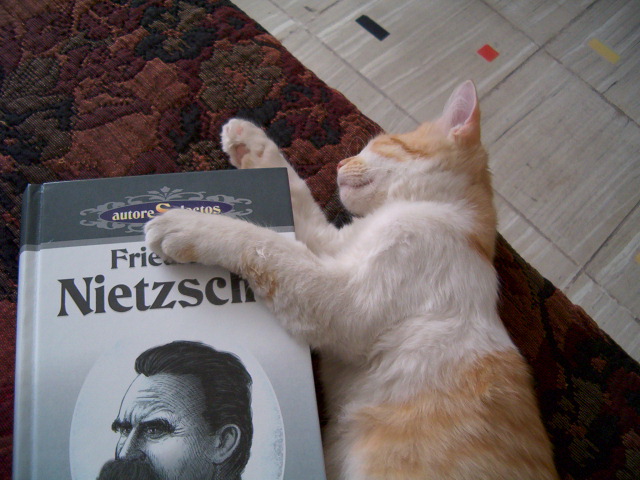 Nietzsche and... Benito...?