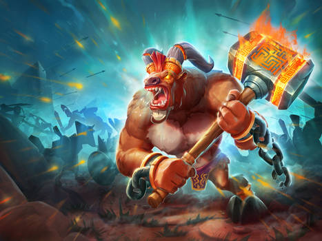 Minotaur loading screen