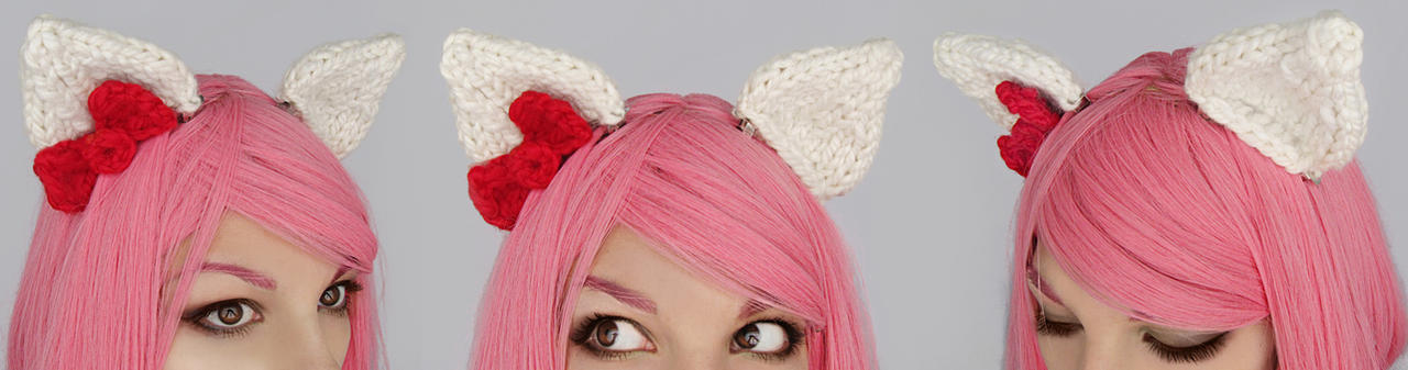 Hello Kitty clip-on ears