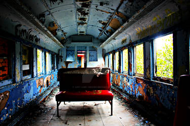 Abandoned Train Car