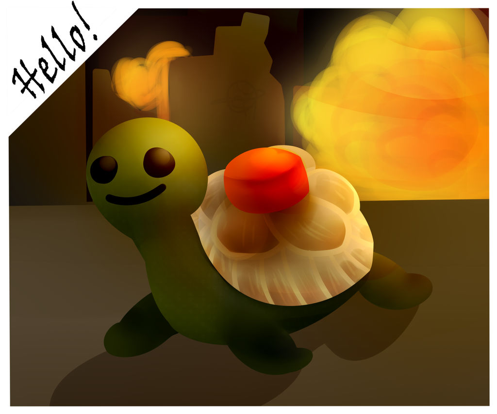 Explosive Turtle Mine Turtle by KuzyaVPlede on DeviantArt