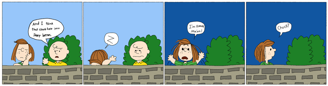 Peanuts Strip (1) by SokoShinigami on DeviantArt