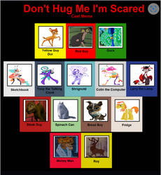 My Don't Hug Me I'm Scared Recast meme