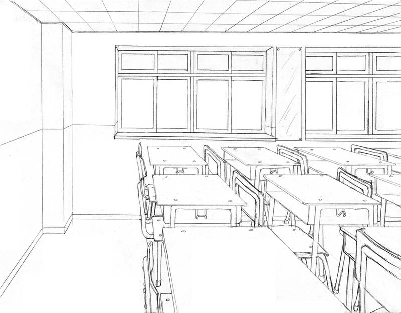 One Point Perspective. by skimlines