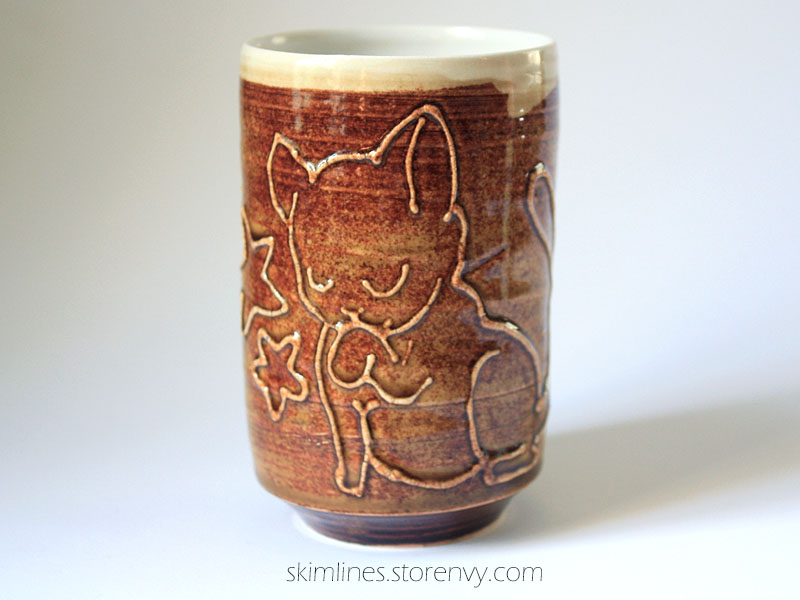 Neat cat tea cup 0721