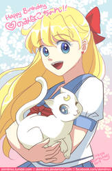 Sailor Venus Official Birthday is today by skimlines
