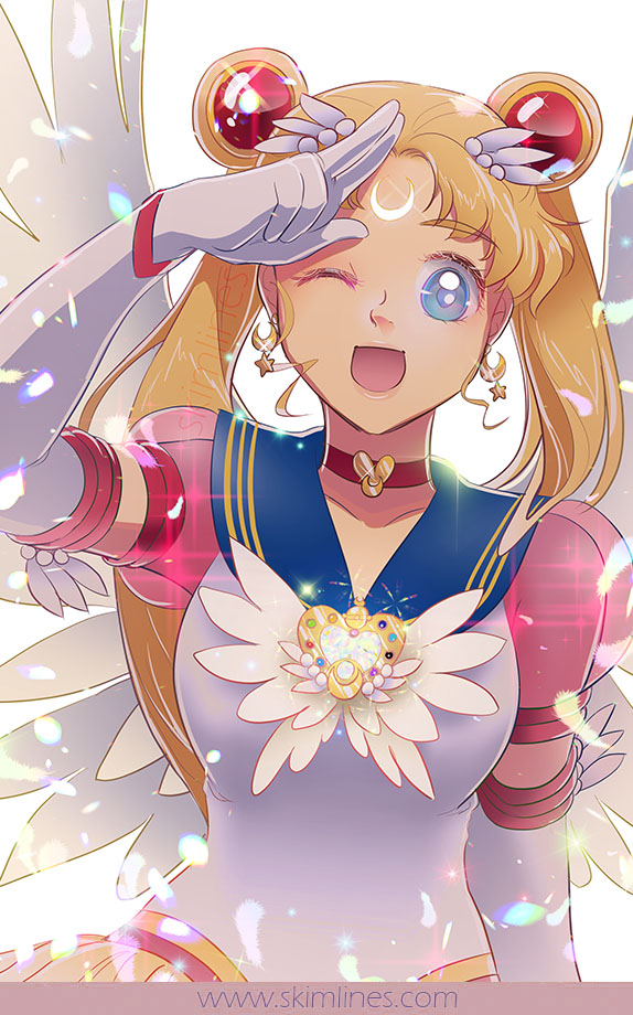 Eternal Sailor Moon by skimlines on DeviantArt