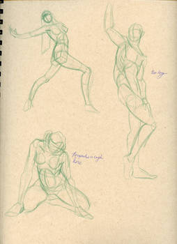 More Gesture drawings