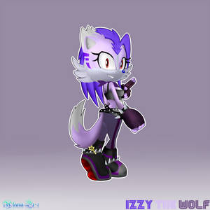 Izzy The Wolf 3d by xXAlshaniXx Izzy The Wolf 3d by xXAlshaniXx