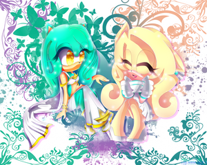Tea Time With Aleana And Elina by xXAlshaniXx Tea Time With Aleana And Elina by xXAlshaniXx
