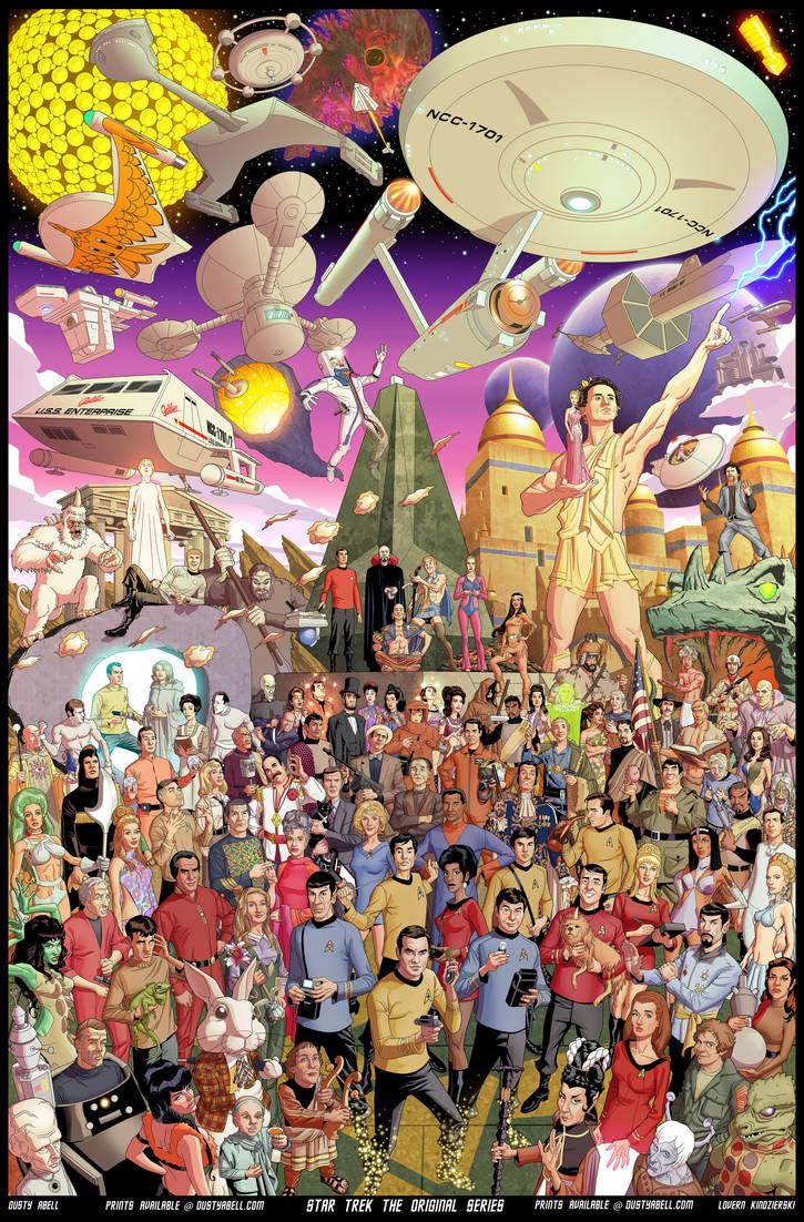 Star Trek The Original Series by dusty-abell