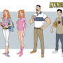 Invincible Animated Line Up Amazon Pitch Art