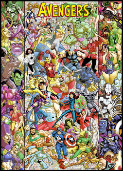 The Avengers 60th Anniversary Heroes and Villains