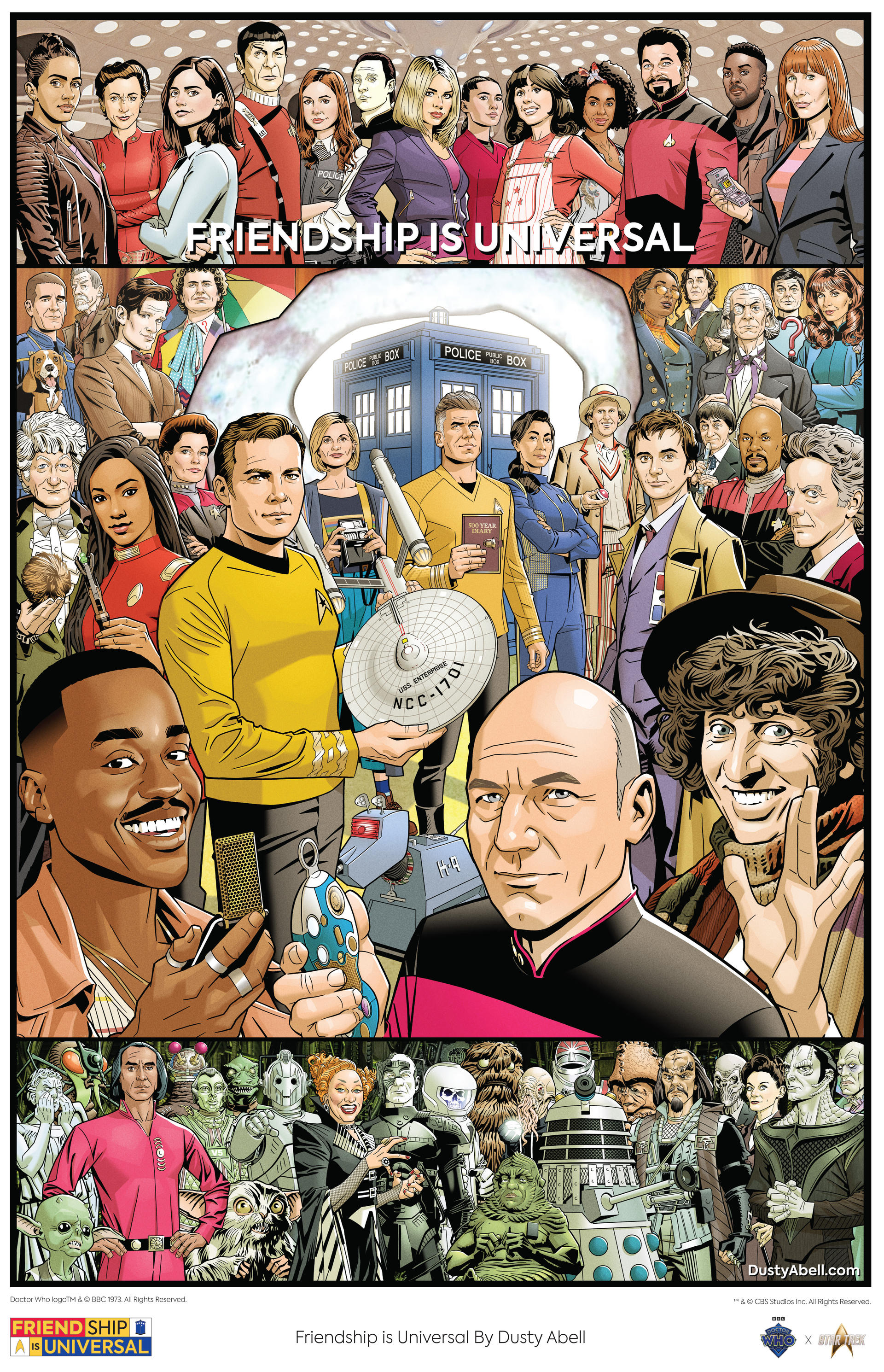 Star Trek and Doctor Who Friendship Is Universal