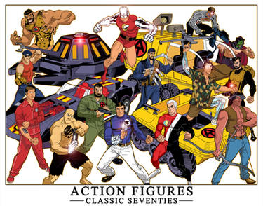 ACTION FIGURES, CLASSIC 70'S