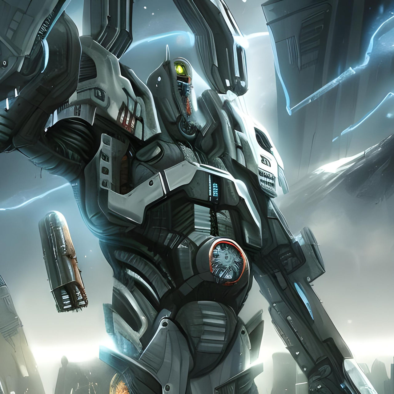 Deviantart Mecha Giant Mecha by CountToSingularity on DeviantArt