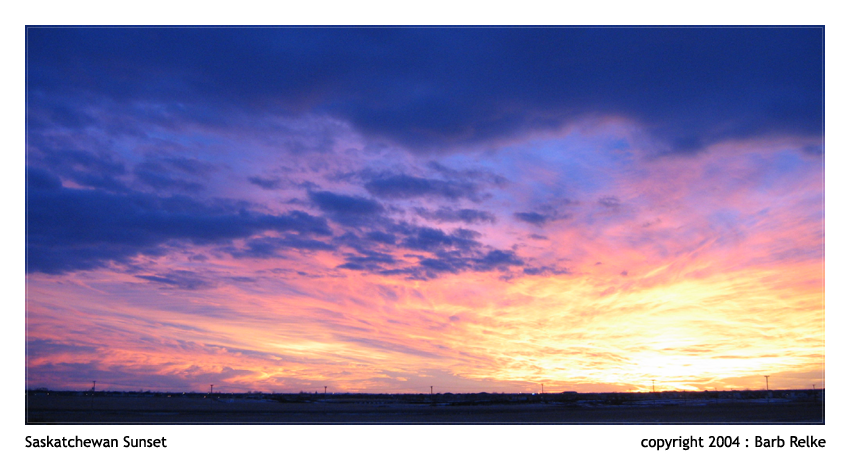 Saskatchewan Sunset