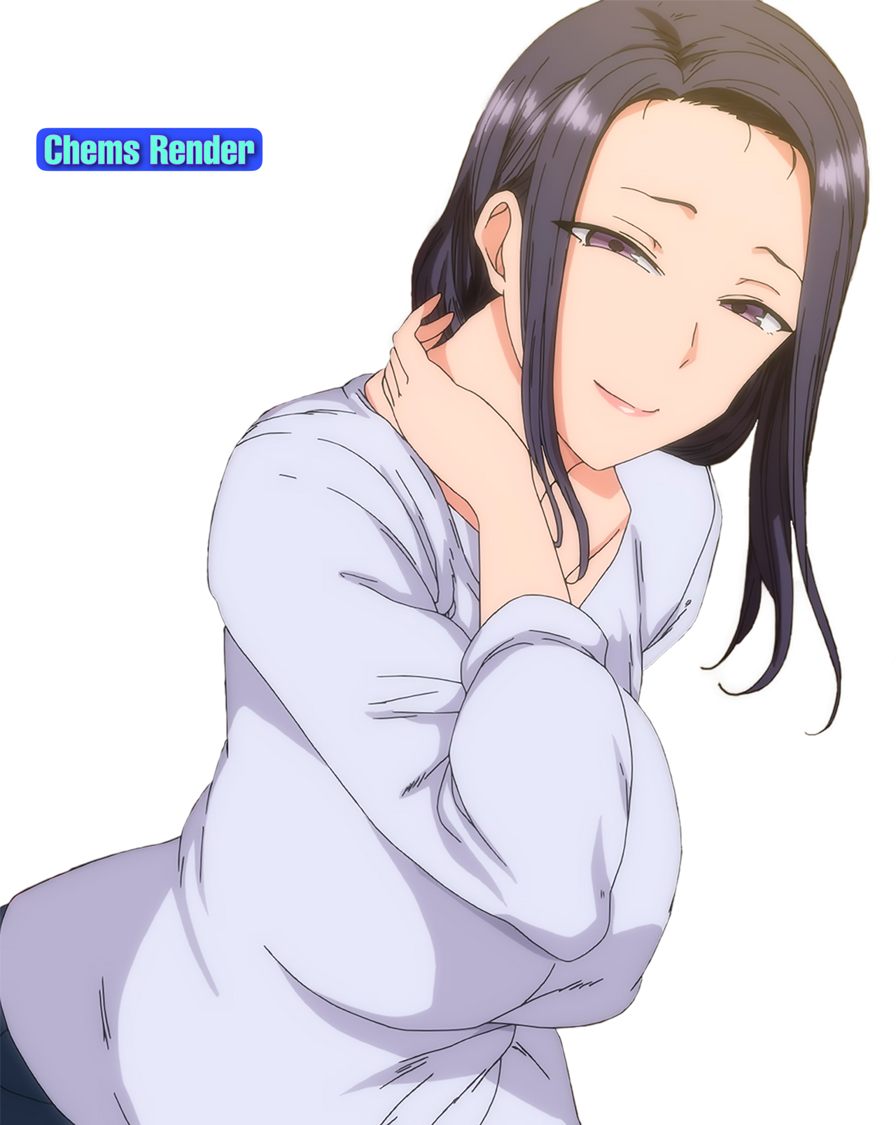 Tsubaki Miyajima - Render by PlusSinger on DeviantArt