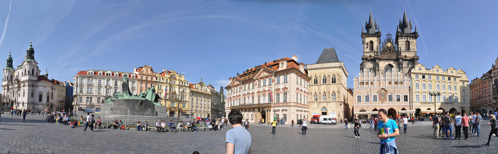 Old Town Square Panorama Prague