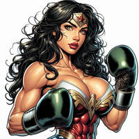Wonder Woman (Boxing Outfit)