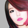 SNSD Sooyoung Fanart Speed Painting