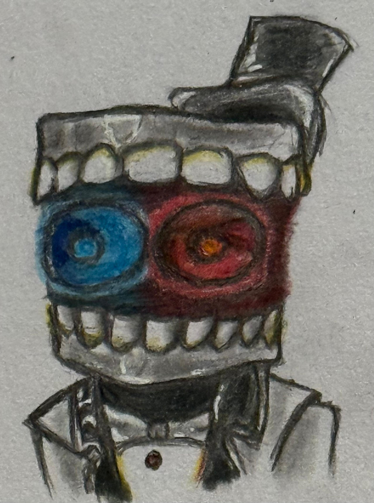 Glitched Caine doodle
