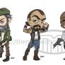 Left 4 Dead Chibi set