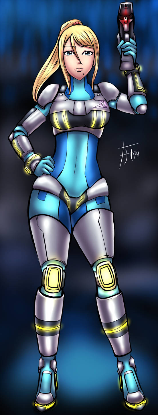 Neo Zero Suit Samus - Commission by Fenril-Huayra on DeviantArt