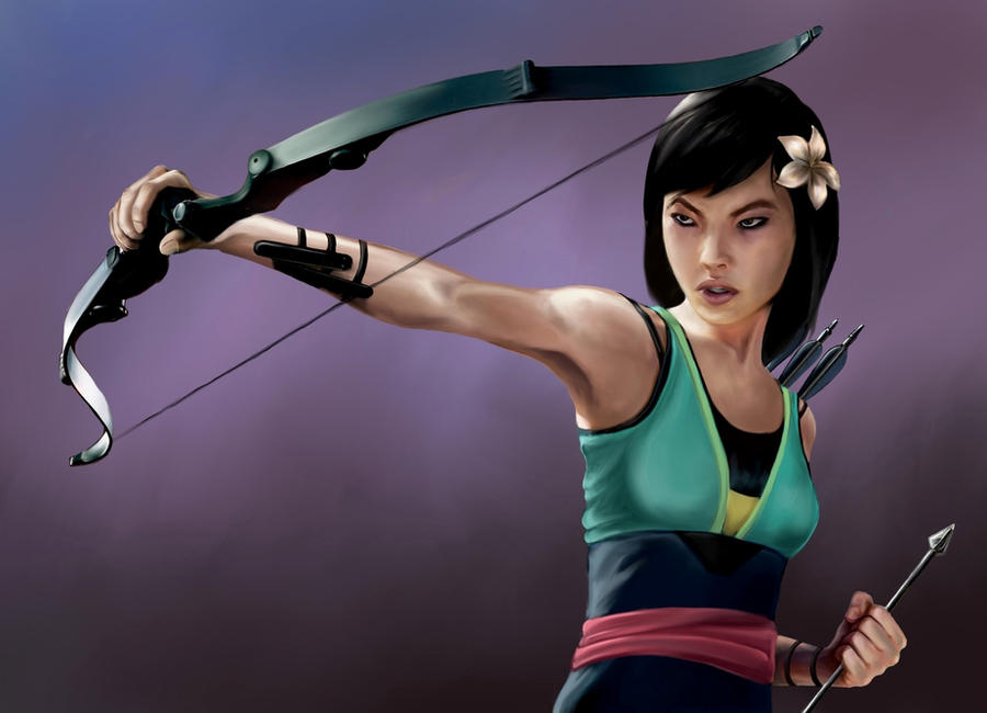 Princess Avengers: HAWKEYE by Christopher-Stoll