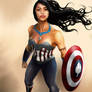 Princess Avengers: CAPTAIN AMERICA