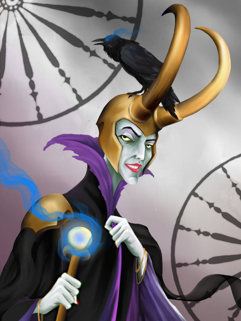 Princess Avengers: LOKI (Bonus) by Christopher-Stoll