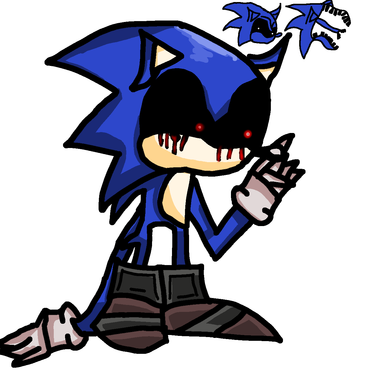 FANART:. Classic Sonic by BlueBlurApple on DeviantArt