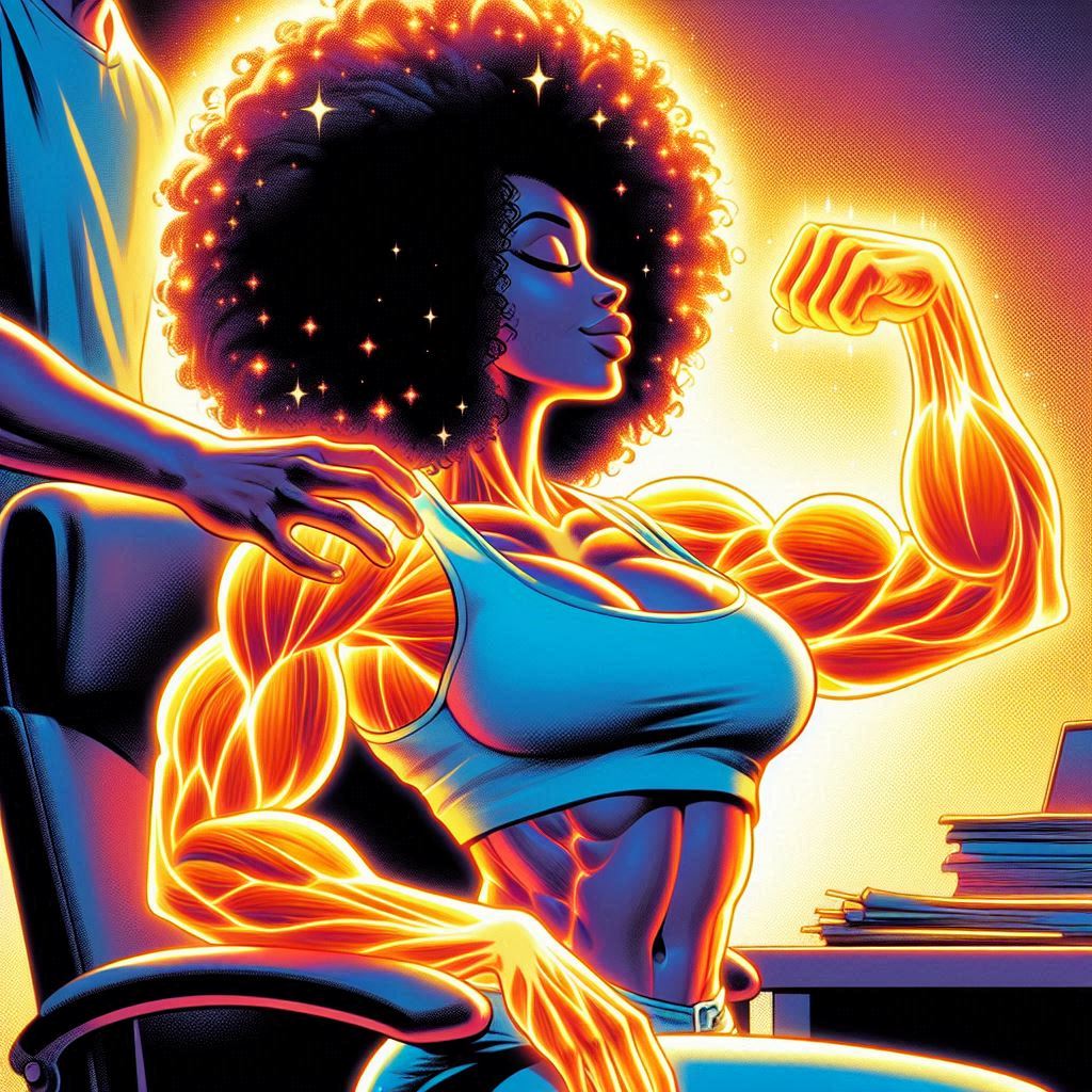 Magic Muscle Chapter 6 Muscle Magic Cover by MagnusMagnetoAI on DeviantArt