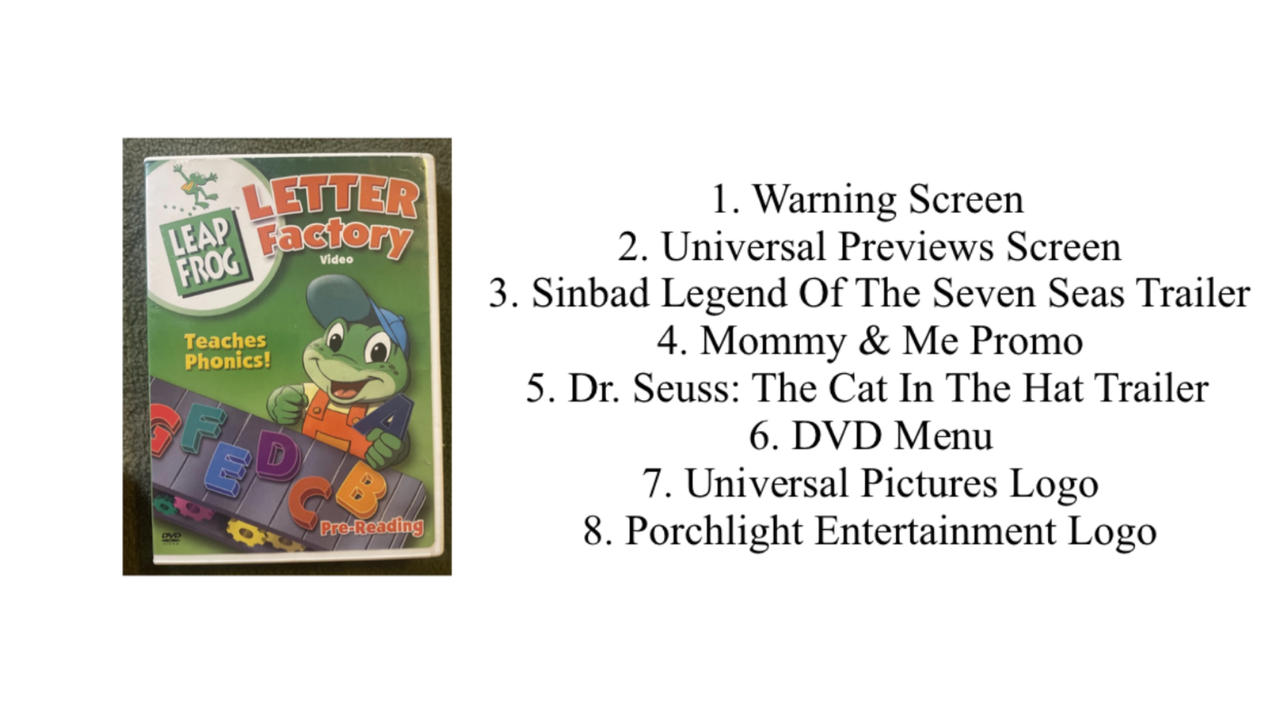 Letter Factory Math Circus Leapfrog Letter Factory 2003 DVD (Universal Print) by JacenGlen on ...