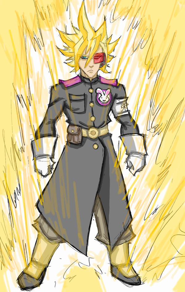 Shiro Super Saiyan Rabbit Mobster Coat color by Mailus on DeviantArt