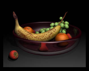 3D Fruit Bowl